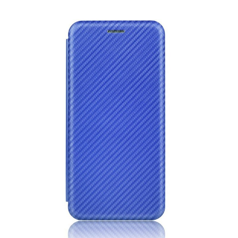 Bescherming Hoesje voor Samsung Galaxy A31 Folio-hoesje Koolstofvezel