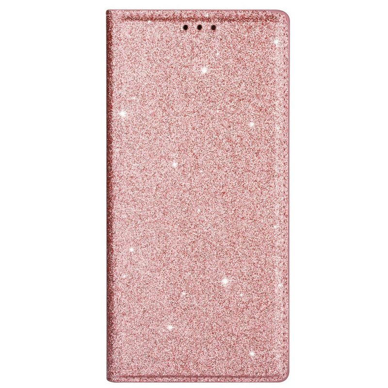 Bescherming Hoesje voor Samsung Galaxy A31 Folio-hoesje Paillettenstijl