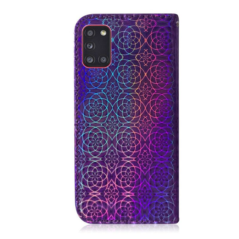 Folio-hoesje voor Samsung Galaxy A31 Pure Kleur