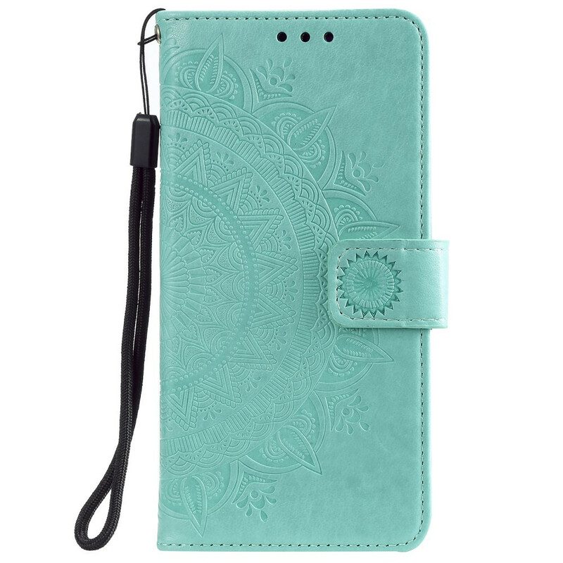 Folio-hoesje voor Samsung Galaxy A31 Zon Mandala