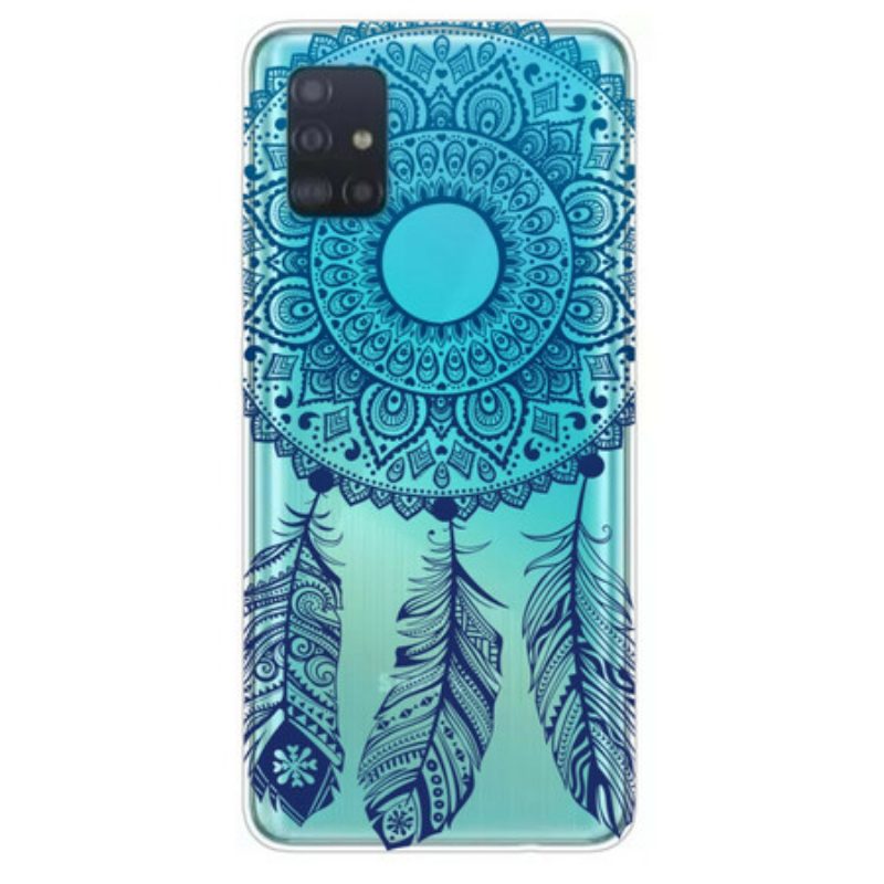 Hoesje voor Samsung Galaxy A31 Enkelbloemige Mandala