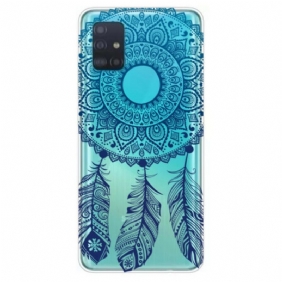 Hoesje voor Samsung Galaxy A31 Enkelbloemige Mandala