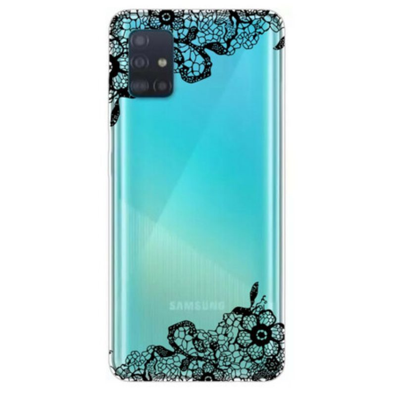 Hoesje voor Samsung Galaxy A31 Fijne Kant