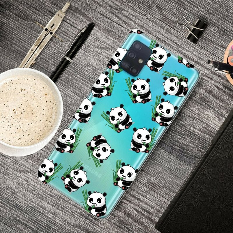 Telefoonhoesje voor Samsung Galaxy A31 Kleine Panda's