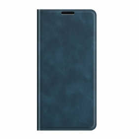 Bescherming Hoesje voor Oppo Find X3 Pro Folio-hoesje Zacht Leereffect