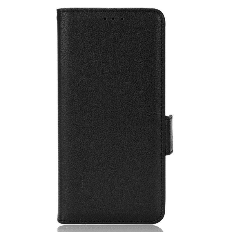 Folio-hoesje voor Oppo Find X3 Pro Flip Case Flap Double Litchi Nieuwe Kleuren