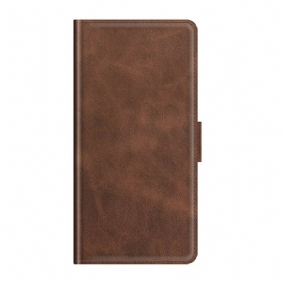 Folio-hoesje voor Oppo Find X3 Pro Flip Case Klassieke Dubbele Klep