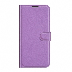 Folio-hoesje voor Oppo Find X3 Pro Klassiek