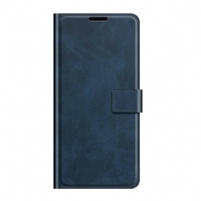 Folio-hoesje voor Oppo Find X3 Pro Slank Extreem Leereffect