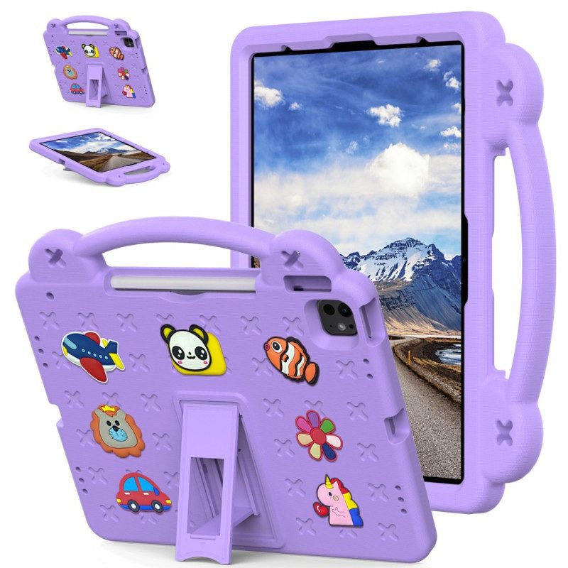 Cover Hoesje iPad Pro 13 (2024) Telefoonhoesje Kinder-eva