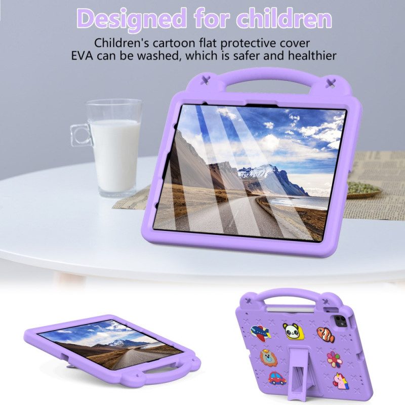 Cover Hoesje iPad Pro 13 (2024) Telefoonhoesje Kinder-eva