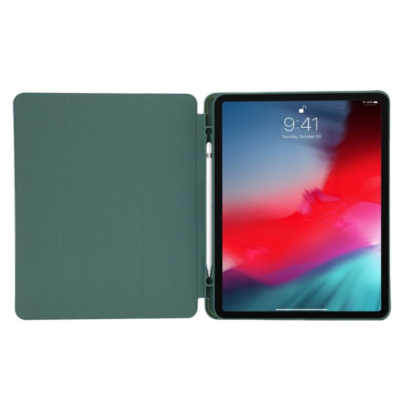 Cover iPad Pro 13 (2024) Drievoudig Opvouwbare Standaard En Potloodhouder