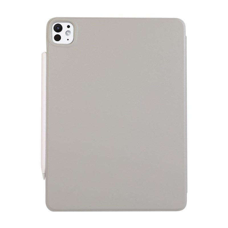 Cover iPad Pro 13 (2024) Magnetische Sluiting Van Kunstleer Bescherming Hoesje