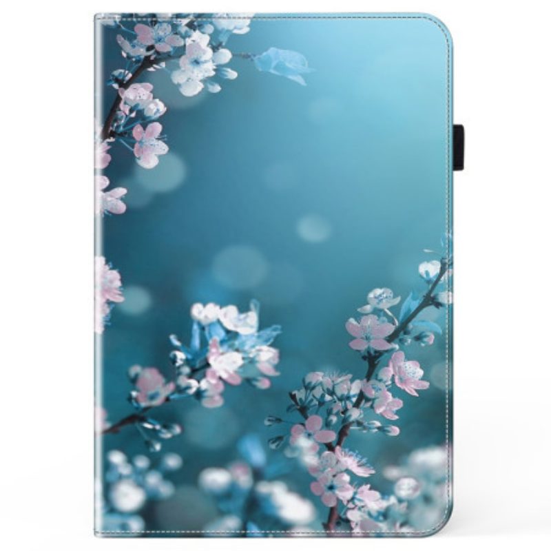 Cover iPad Pro 13 (2024) Perzikbloesems Bescherming Hoesje