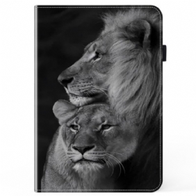 Hoesje Case iPad Pro 13 (2024) Telefoonhoesje Leeuwen