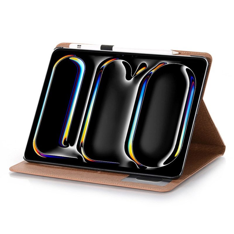 Hoesje Case iPad Pro 13 (2024) Telefoonhoesje Vintage-stijl