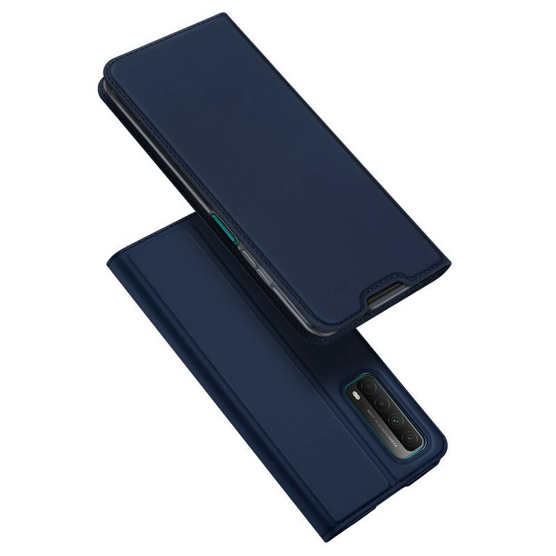 Bescherming Hoesje voor Huawei P Smart 2021 Folio-hoesje Skinpro Dux Ducis