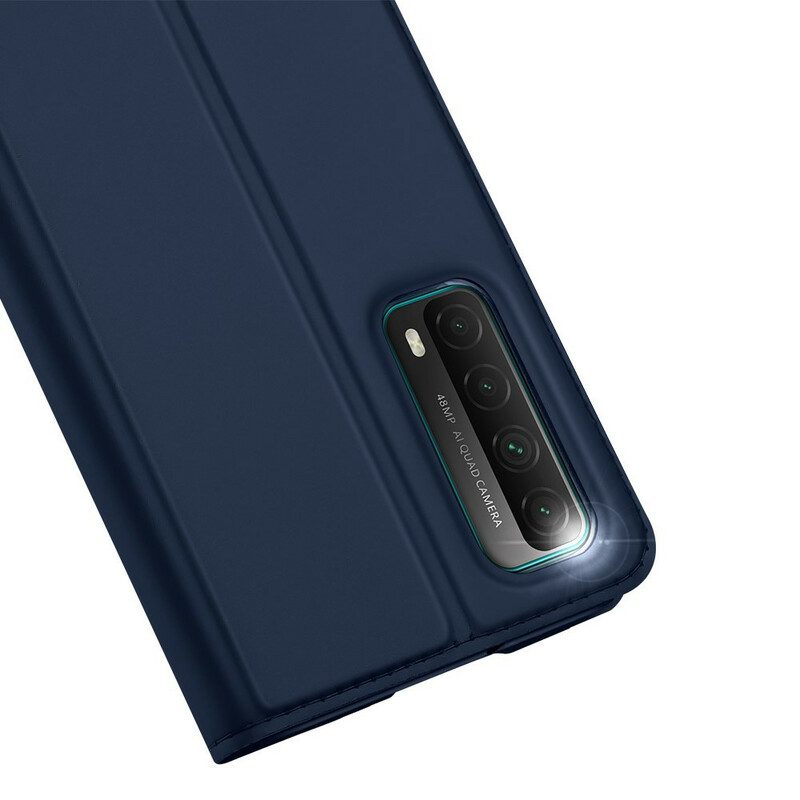 Bescherming Hoesje voor Huawei P Smart 2021 Folio-hoesje Skinpro Dux Ducis