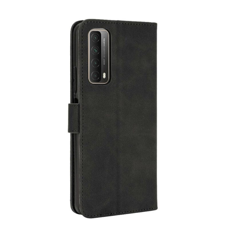 Flip Case voor Huawei P Smart 2021 Aanraking Van De Huid