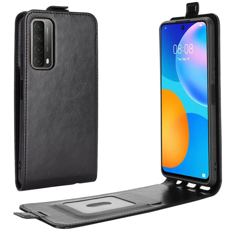 Folio-hoesje voor Huawei P Smart 2021 Flip Case Verticale Flap Leer Effect