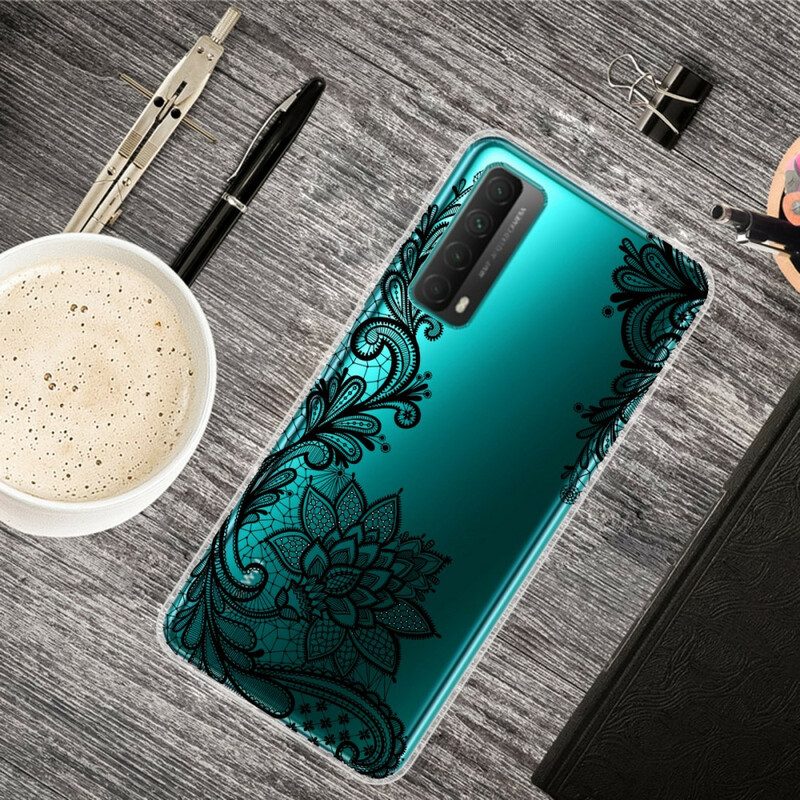 Hoesje voor Huawei P Smart 2021 Fijne Kant