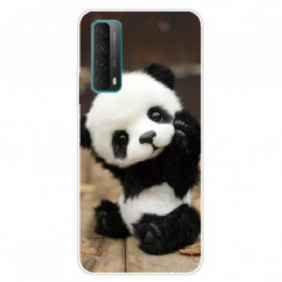 Hoesje voor Huawei P Smart 2021 Flexibele Panda