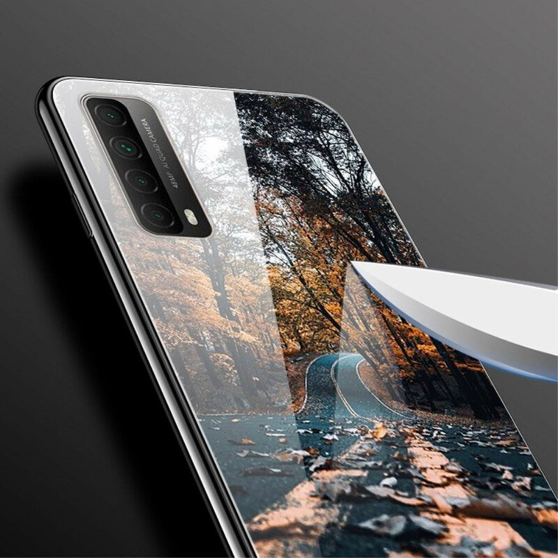 Hoesje voor Huawei P Smart 2021 Gehard Glas Route Du Bonheur