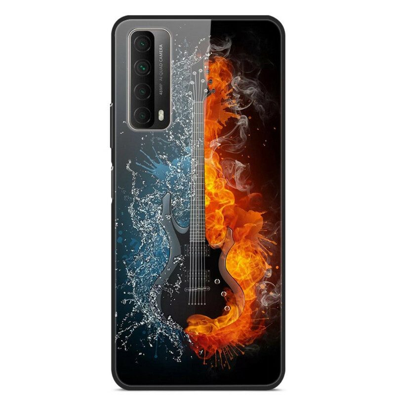 Hoesje voor Huawei P Smart 2021 Gitaar Van Gehard Glas