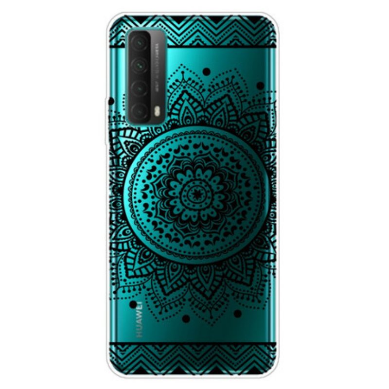 Hoesje voor Huawei P Smart 2021 Naadloze Bloemenmandala