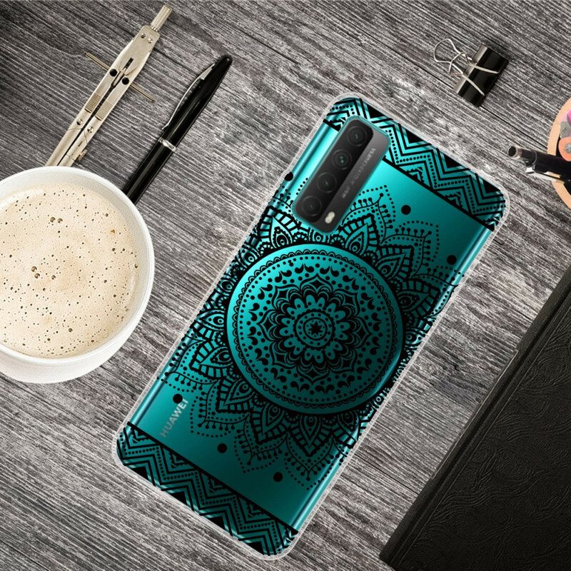 Hoesje voor Huawei P Smart 2021 Naadloze Bloemenmandala