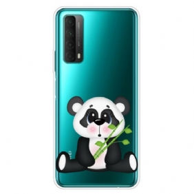 Hoesje voor Huawei P Smart 2021 Naadloze Trieste Panda