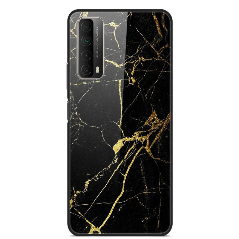 Hoesje voor Huawei P Smart 2021 Supreme Marmer Gehard Glas