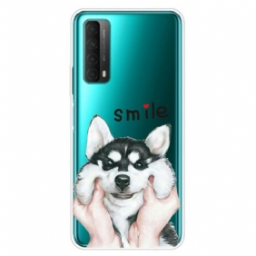 Hoesje voor Huawei P Smart 2021 Wolfshoofd En Glimlach