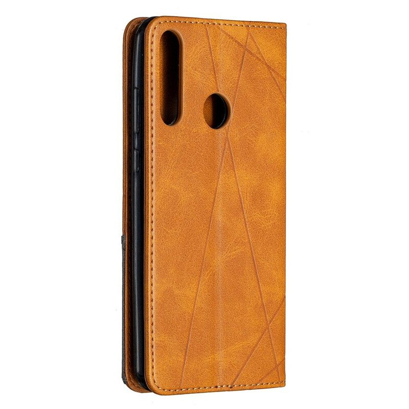 Bescherming Hoesje voor Huawei Y6p Folio-hoesje Artistieke Stijl