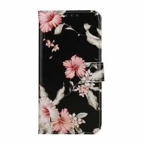 Bescherming Hoesje voor Huawei Y6p Folio-hoesje Talloze Bloemen