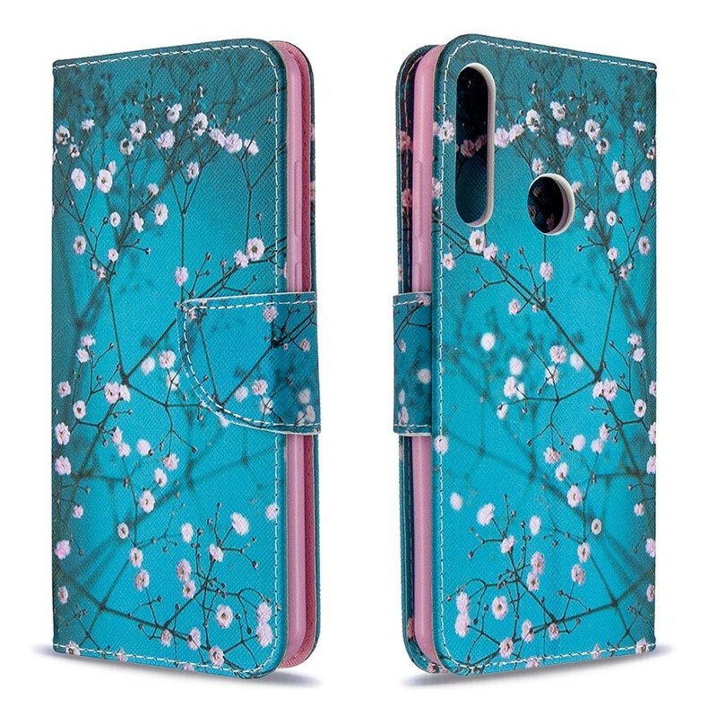 Folio-hoesje voor Huawei Y6p Bloesem Boom