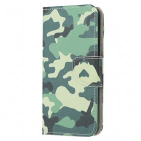 Folio-hoesje voor Huawei Y6p Militaire Camouflage