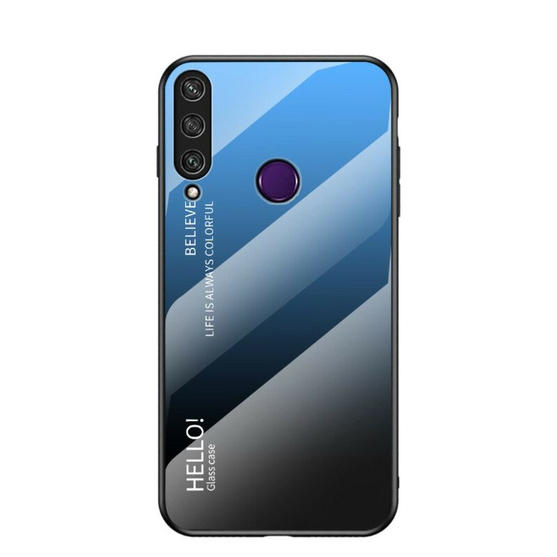 Telefoonhoesje voor Huawei Y6p Gehard Glas Hallo