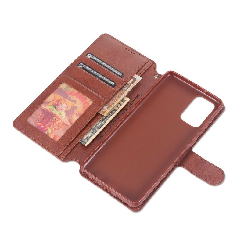 Folio-hoesje voor Samsung Galaxy Note 20 Azns Retro