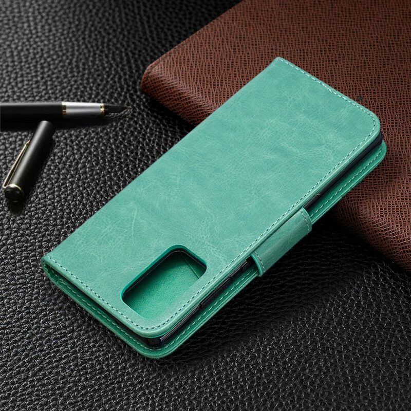 Folio-hoesje voor Samsung Galaxy Note 20 Flip Case Vlinders En Schuine Klep