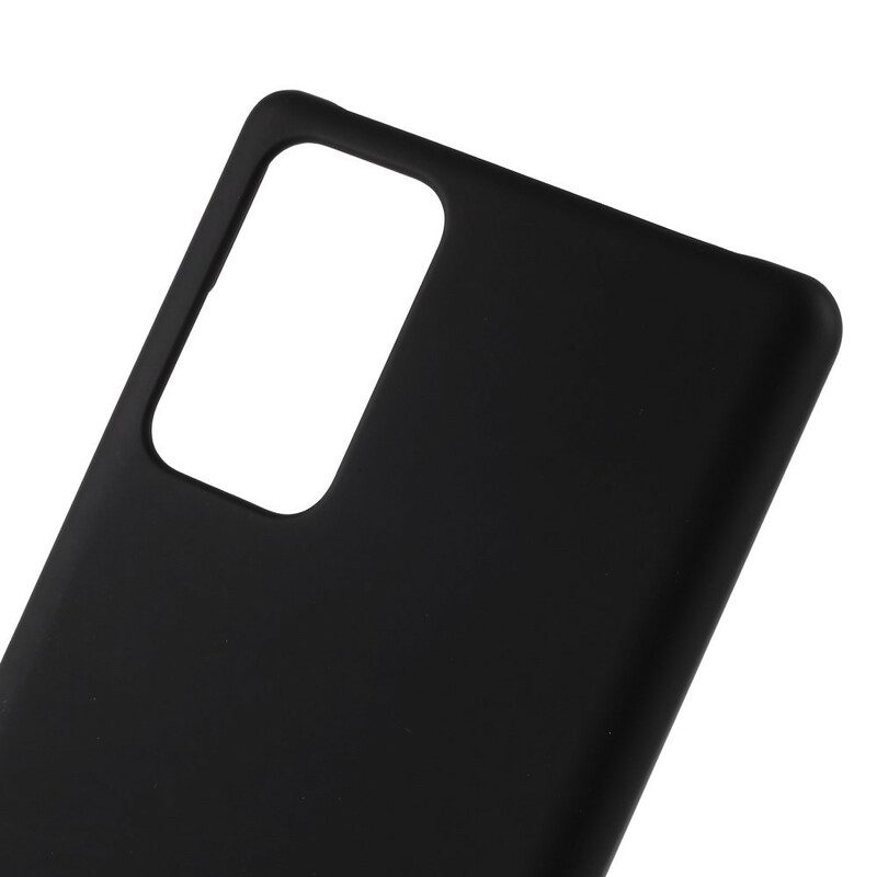 Hoesje voor Samsung Galaxy Note 20 Rubber Meer