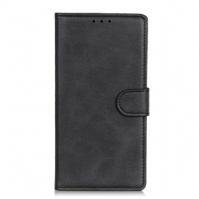 Leren Hoesje voor Samsung Galaxy Note 20 Retro Mat Leereffect