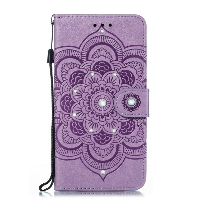 Flip Case voor Huawei P Smart Z Mandala En Diamanten