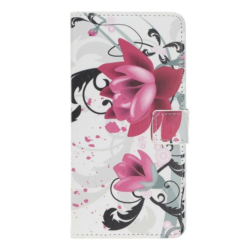 Folio-hoesje voor Huawei P Smart Z Tropische Bloemen