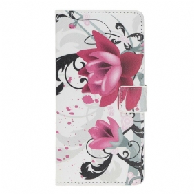 Folio-hoesje voor Huawei P Smart Z Tropische Bloemen