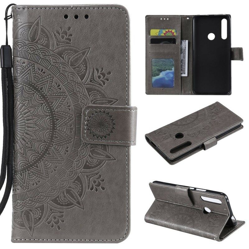 Folio-hoesje voor Huawei P Smart Z Zon Mandala