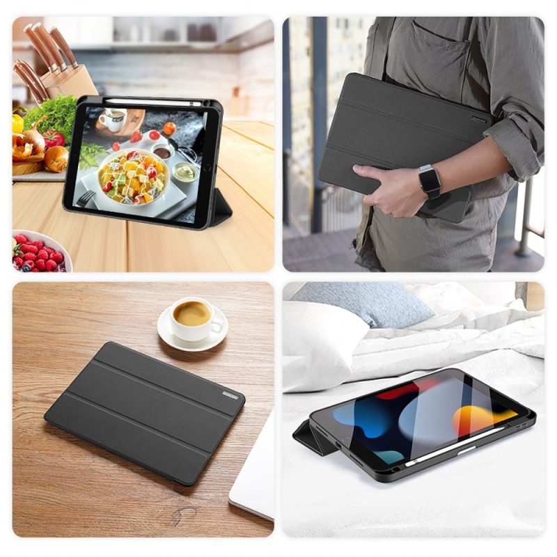 Bescherming Hoesje voor iPad 10.9" (2022) Domo-serie Dux-ducis