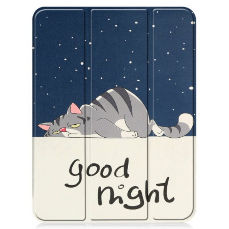 Bescherming Hoesje voor iPad 10.9" (2022) Good Night-stylushouder