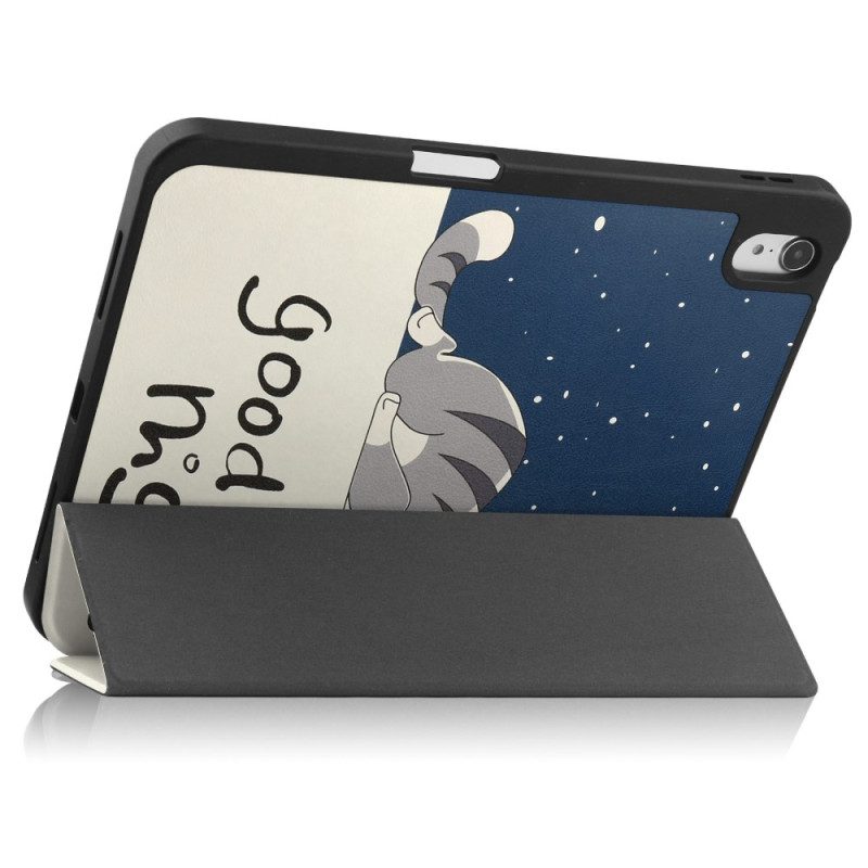 Bescherming Hoesje voor iPad 10.9" (2022) Good Night-stylushouder