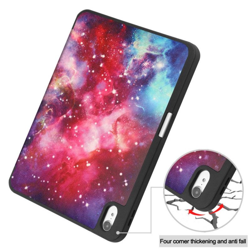 Bescherming Hoesje voor iPad 10.9" (2022) Space Pennenhouder